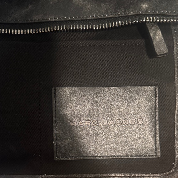 Marc Jacobs Charcoal Leather Tote Bag - Picture 4 of 9